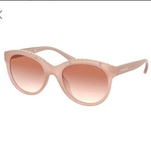 Coach Women's Milky Pink Sunglasses